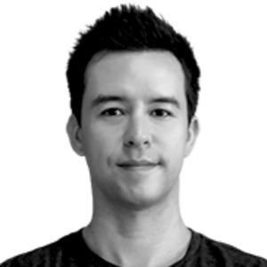 Black & white portrait of Matt Diggity